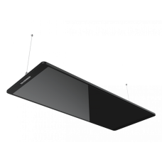 Инфракрасный обогреватель KALASHNIKOV из закаленного стекла KIRH-GSB-E10-12