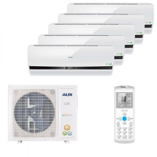 Мультисплит система на 5 комнат AUX AMWM-H09/4R1 x 5 / AM5-H42/4DR1