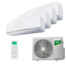 Мультисплит система на 4 комнаты Ballu BSEI-FM/in-07HN8/LP_EU x 2 + BSEI-FM/in-12HN8/LP_EU x 2 / B4OI-FM/out-27HN8/LP_EU