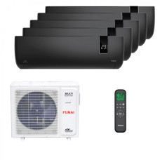 Мультисплит система на 5 комнат Funai RAM-I-BS30HP.W01 x 5 / RAM-I-5OK120HP.01/U