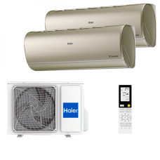Мультисплит система на 2 комнаты Haier AS25S2SJ2FA-G x 2 / 2U50S2SM1FA-3