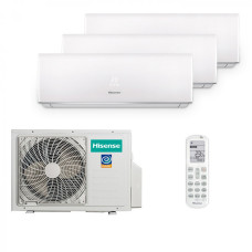 Мультисплит система на 3 комнаты Hisense AMS-09UW4RVEDB00 x 2 + AMS-12UW4RVEDB00 / AMW3-24U4RJC