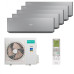 Мультисплит система на 5 комнат Hisense AS-10UW4RXVQH00AG(B) x 5 / AMW5-42U4RTA