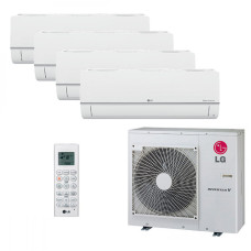 Мультисплит система на 4 комнаты LG PM07SP x 4 / MU4M25