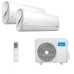 Мультисплит система на 2 комнаты Midea MSFA2-09N8D6-I + MSFA2-12N8D6-I / M2OE-18HFN8-Q1 Мультисплит система на 2 комнаты Midea MSFA2-09N8D6-I + MSFA2-12N8D6-I / M2OE-18HFN8-Q1