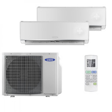 Мультисплит система на 2 комнаты General Climate GC-ME09HR32 x 2 / GU-M2E18H32