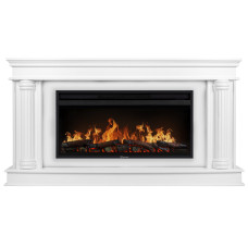 Каминокомплект: Очаг Electrolux EFP/P-3620LS, портал Olympia 42/40/36, белый