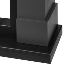 Каминокомплект: Очаг Electrolux EFP/P-3020LS N, портал California 30, графит