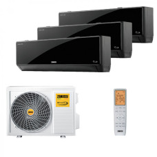 Мультисплит система на 3 комнаты Zanussi ZACS/I-09 HB-BLACK FMI2/N8/In x 3 / ZACO/I-27 H3 FMI2/N8/Out