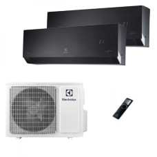 Мультисплит система на 2 комнаты Electrolux EACS/I-09 HEN FMI/N8_ERP/in + EACS/I-12 HEN FMI/N8_ERP/in / EACO/I-18 FMI-2/N8_ERP