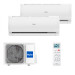 Мультисплит система на 2 комнаты Haier AS09TS6HRA-M + AS12TS6HRA-M / 2U50S2SM1FA-3