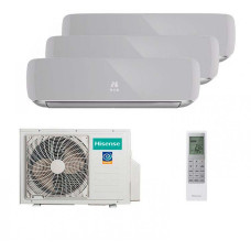 Мультисплит система на 3 комнаты Hisense AMS-09UW4RVETG00(S) x 2 + AMS-12UW4RVETG00(S) / AMW3-24U4RJC