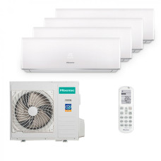 Мультисплит система на 4 комнаты Hisense AMS-09UW4RVEDB00 x 4 / AMW4-36U4RAA