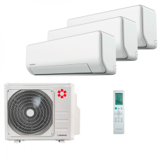 Мультисплит система на 3 комнаты Kentatsu KSGPA26HZRN1 x 3 / K3MRB60HZRN1