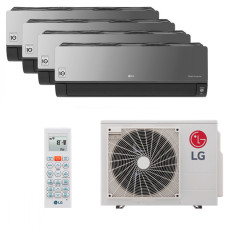 Мультисплит система  LG AC09BK.NSJR x 4 / MU4R25.U21