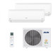 Мультисплит система на 2 комнаты AUX AMWM-H07\4R2(J) + AMWM-H12\4R2(J) / AM2-H18/4DR2