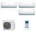 Мультисплит система на 3 комнаты Dantex RK-M07C3N + RK-M09C3N + RK-M12C3N / RK-4M28HM3E-W