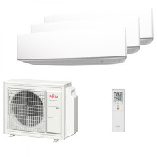 Мультисплит система на 3 комнаты Fujitsu ASYG07KETA + ASYG09KETA x 2 / AOYG24KBTA3