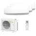 Мультисплит система на 3 комнаты Fujitsu ASYG07KETA + ASYG09KETA x 2 / AOYG24KBTA3