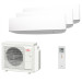 Мультисплит система на 3 комнаты Fujitsu ASYG07KETA + ASYG09KETA x 2 / AOYG24KBTA3