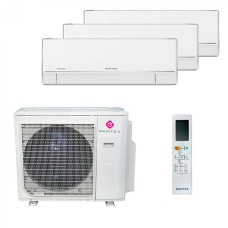 Мультисплит система на 3 комнаты Dantex RK-M09PDMI x 3 / RK-3M21HM3E-W