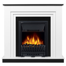 Каминокомплект:Очаг Electrolux Classic EFP/P-1020LS, портал Grado Classic белый, черный