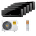 Мультисплит система на 5 комнат Zanussi ZACS/I-09 HB-BLACK FMI2/N8/In x 5 / ZACO/I-42 H5 FMI2/N8/Out