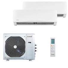 Мультисплит система на 2 комнаты Eurohoff EMMULT - 09 + EMMULT - 12 / EMMULT - 18/2