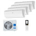 Мультисплит система на 4 комнаты Haier AS25S2SJ2FA-W x 4 / 4U85S2SR5FA