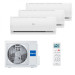 Мультисплит система на 3 комнаты Haier AS07TS6HRA-M x 2 + AS09TS6HRA-M / 3U55S2SR5FA