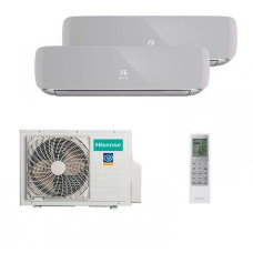 Мультисплит система на 2 комнаты Hisense AMS-09UW4RVETG00(S) + AMS-12UW4RVETG00(S) / AMW2-18U4RXC
