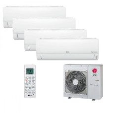 Мультисплит система на 4 комнаты LG DM07RP x 4 / MU4M25