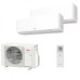 Мультисплит система на 2 комнаты Fujitsu ASYG07KMCC + ASYG09KMCC / AOYG14KBTA2