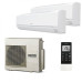 Мультисплит система на 2 комнаты Hitachi RAK-25REF + RAK-35REF / RAM-53NE2F
