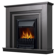 Каминокомплект:Очаг Electrolux Classic EFP/P-1020LS, портал Grado Classic графит, черный
