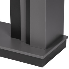 Каминокомплект:Очаг Electrolux Classic EFP/P-1020LS, портал Grado Classic графит, черный