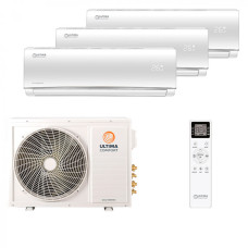 Мультисплит система на 3 комнаты Ultima Comfort UC-ECM09PN+UC-ECM12PN x 2/UC-3FMA24-OUT