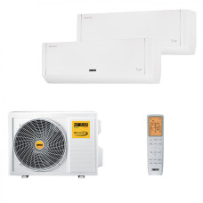 Мультисплит система на 2 комнаты Zanussi ZACS/I-07 HB-WHITE FMI2/N8/In x 2 / ZACO/I-14 H2 FMI2/N8/Out