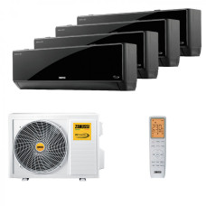 Мультисплит система на 4 комнаты Zanussi ZACS/I-07 HB-BLACK FMI2/N8/In x 4 / ZACO/I-32 H4 FMI2/N8/Out