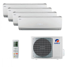 Мультисплит система на 4 комнаты Gree GWH07QAXA-K6DNC2C/I x 4 / GWHD(28)NK6OO (LC)(LH)