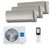 Мультисплит система на 3 комнаты Haier AS25S2SF2FA-G x 3 / 3U70S2SR5FA