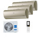 Мультисплит система на 3 комнаты Haier AS25S2SJ2FA-G x 3 / 3U70S2SR5FA