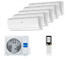 Мультисплит система на 5 комнат Haier AS25S2SJ2FA-W x 5 / 5U105S2SS5FA Мультисплит система на 5 комнат Haier AS25S2SJ2FA-W x 5 / 5U105S2SS5FA