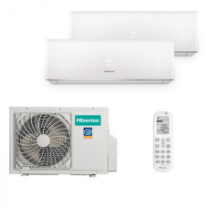 Мультисплит система на 2 комнаты Hisense AMS-09UW4RVEDB00 + AMS-12UW4RVEDB00 / AMW2-18U4RXC