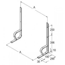 Комплект для напольного монтажа CDP 35/45