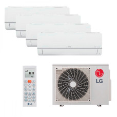 Мультисплит система на 4 комнаты LG PM09SP.NSJ x 4 / MU4R25.U21