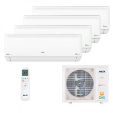 Мультисплит система на 4 комнаты AUX AMWM-H09\4R2(J) x 4 / AM4-H36/4DR2