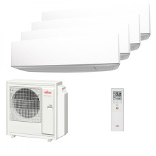 Мультисплит система на 4 комнаты Fujitsu ASYG07KETA x 4 / AOYG30KBTA4