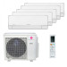 Мультисплит система на 5 комнат Dantex RK-M09PDMI x 5 / RK-5M42HM3E-W