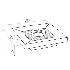 Биокамин Firelight BFP/T-2525 Cup